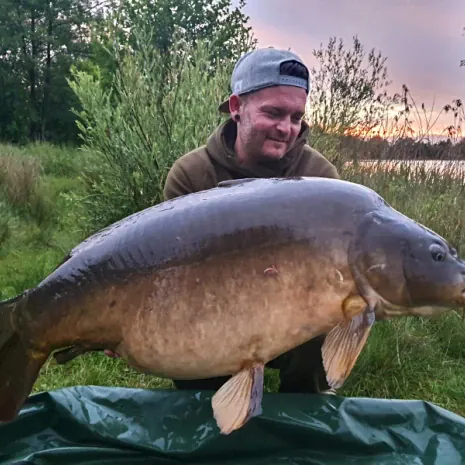 Eine graue Eminenz konnte den Boilies nicht widerstehen. Bait Perfection
