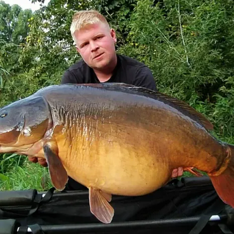 Auch dieses Großmaul stand auf die Boilies von Bait Perfection. Bait Perfection