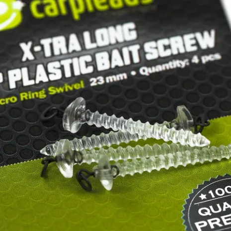 X-Tra Long Plastic Bait Screws. X-Tra Long Plastic Bait Screws.