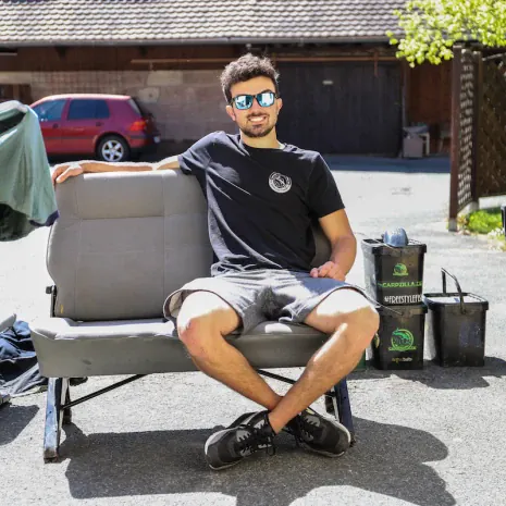 Felix Pinedo unterwegs für Carpzilla+