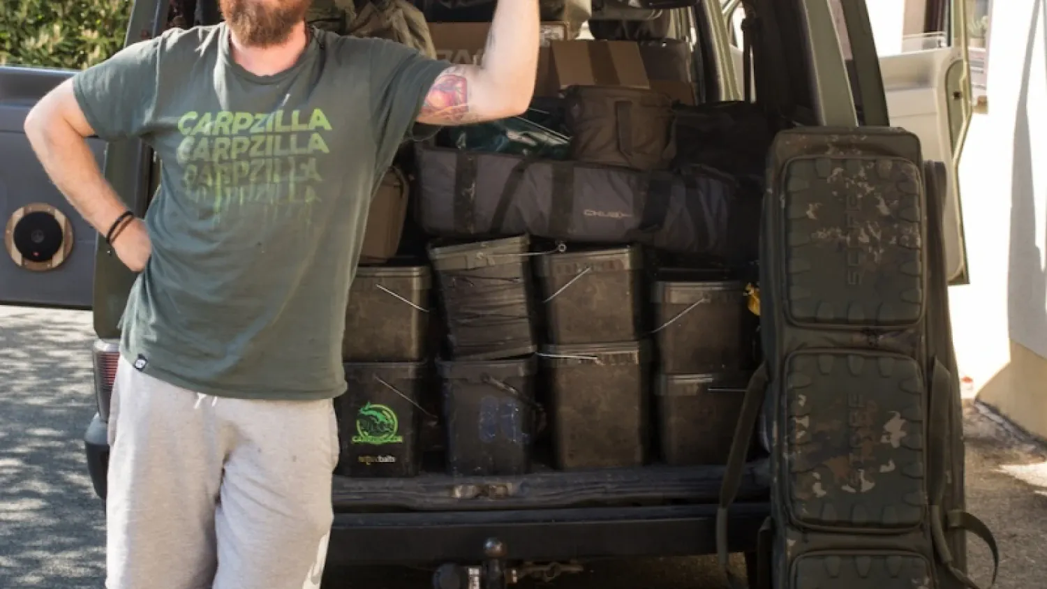 Mark Dörner unterwegs für Carpzilla+