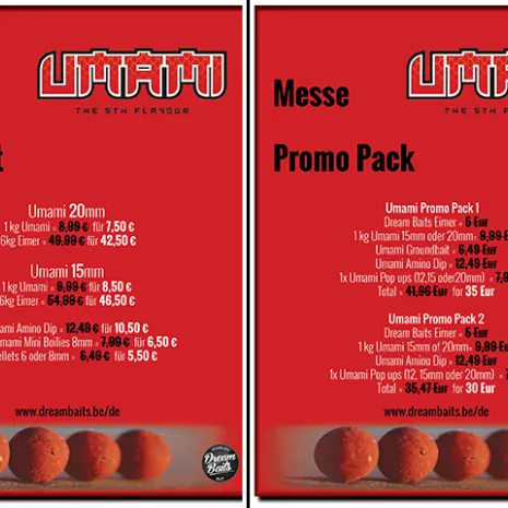 Angebote von Dreambaits für die Carp Expo in Wallau