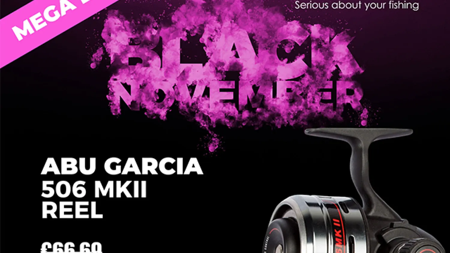 Abu Garcia 506 MK2 Reel im Black November Angebot bei Angling Direct.