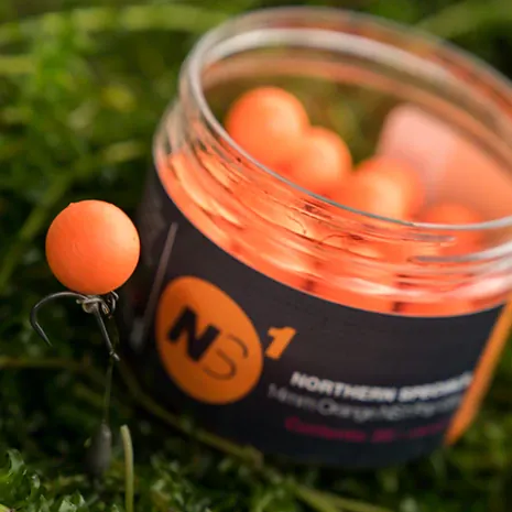 Mit den NS1 Orange Pop Ups erweitert die englische Köderschmiede CC Moore die erfolgreiche NS1 Köderserie. CC Moore NS1 Orange Pop Ups.