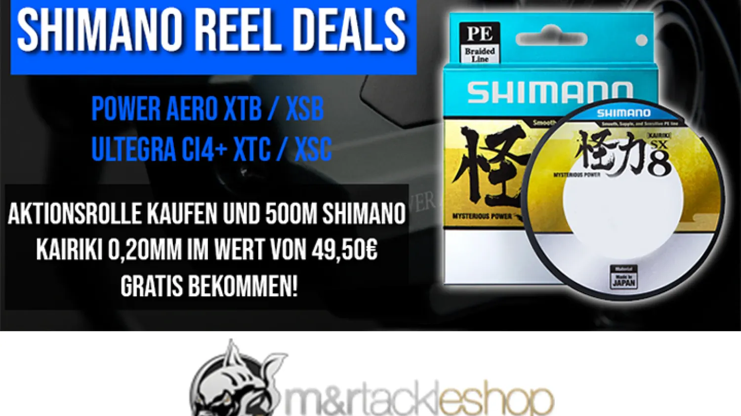 MuR Angelgeräte Shimano Reel Deal Angebot.