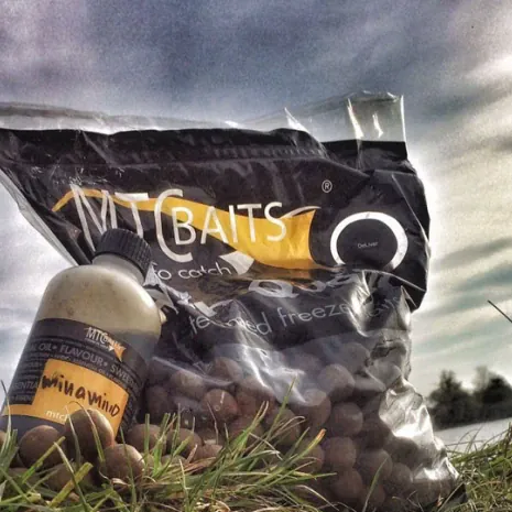 Wer bei The Carp Specialist bucht bekommt einen Rabatt-Gutschein-Code für den MTC Baits Online-Shop über 25%.