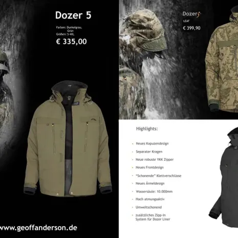 Im Überblick: die Dozer #5