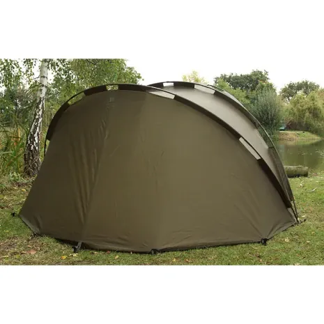 Das Dwarf Bivvy besticht besonders durch ein geringes Packmaß und wenig Gewicht, dennoch bietet ausreichend Komfort und Platz.