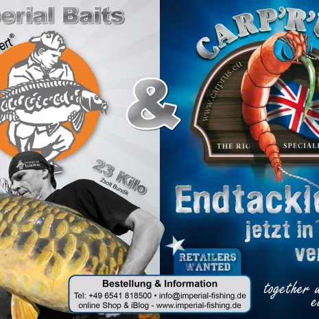 Werbeanzeige Imperial Fishing & CARP 'R' US
