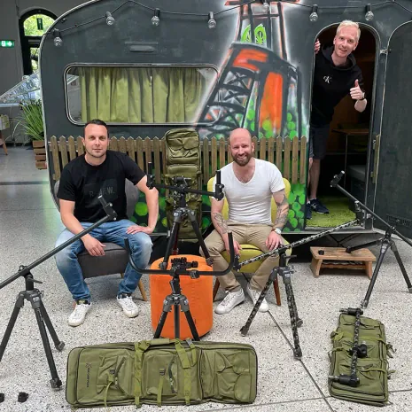 Hinter K&K Carp Pods steckt ein engagiertes Team.
