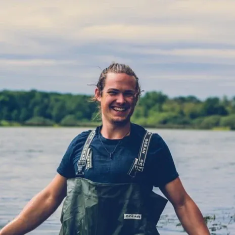 If the wind blows from the west, you’re fishing at its best! David Boyn: Geburtstagssession am französischen Flachlandstausee