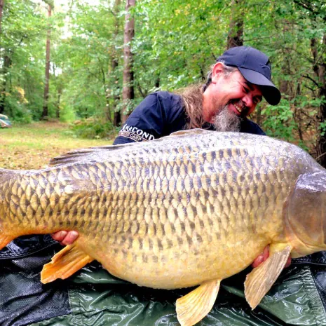 Frank Lewalski mit Schuppi