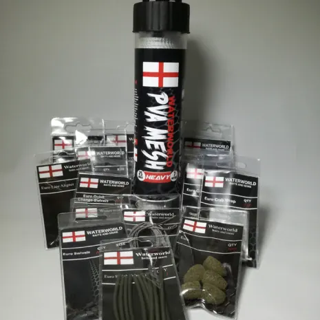 An Platz 3 geht ein Komplett-Paket aus der Kleinteile-Range von Waterworld Baits and more. Kleinteile von Waterworld Baits