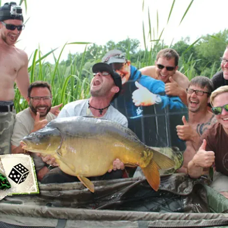 Tobias Diepold aus Herzogenaurach gewinnt beim Weihnachts-Gewinnspiel auf Carpzilla mit diesem tollen Bild und einem passenden Statement dazu.
