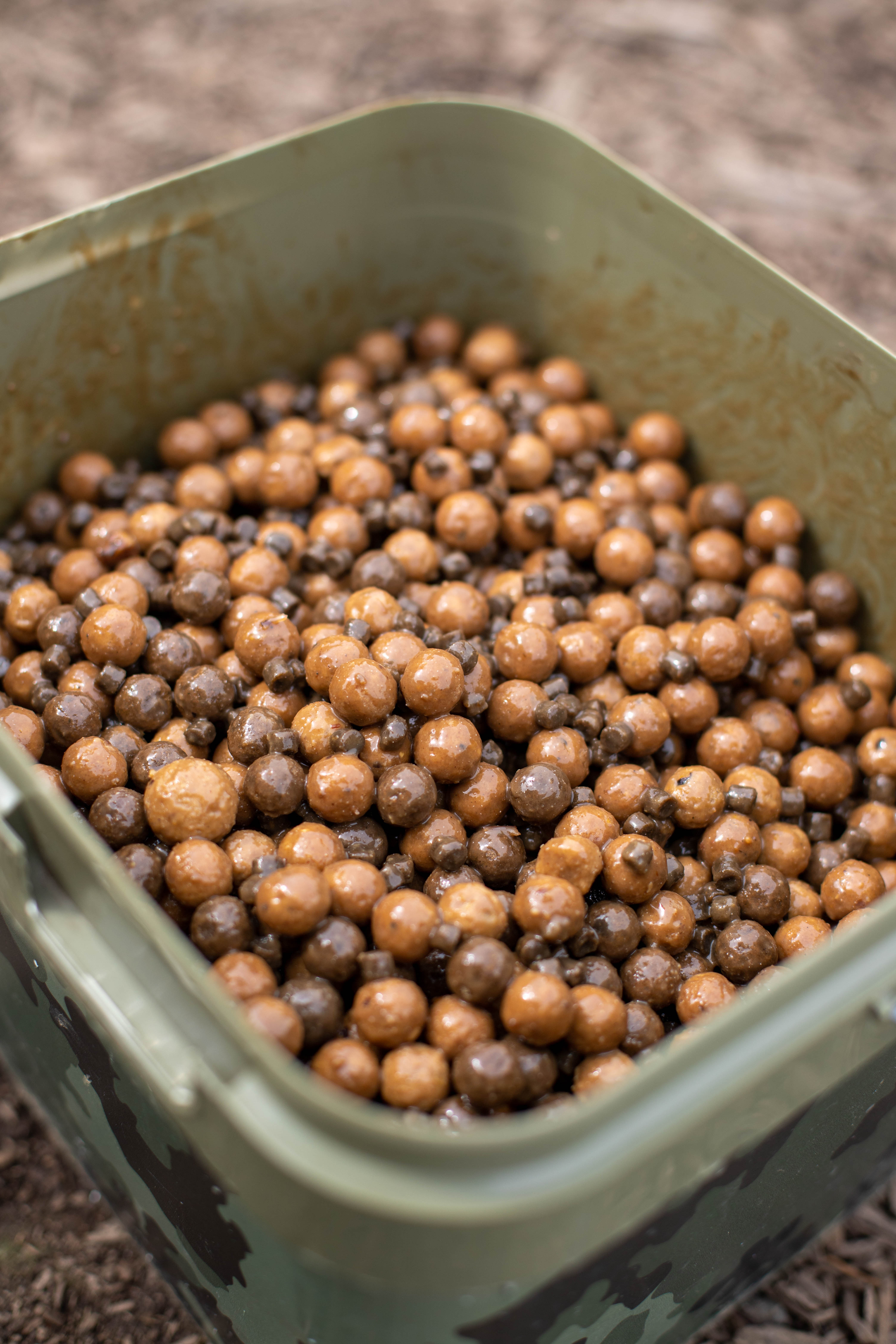 Auch perfekt für kaltes Wasser: die enzymatisch aufgespaltenen Boilies SupZym+ Fish und SupZym+ SupZamba. SupZym+ Fish und SupZym+ SupZamba Boilie von Supreme Baits.