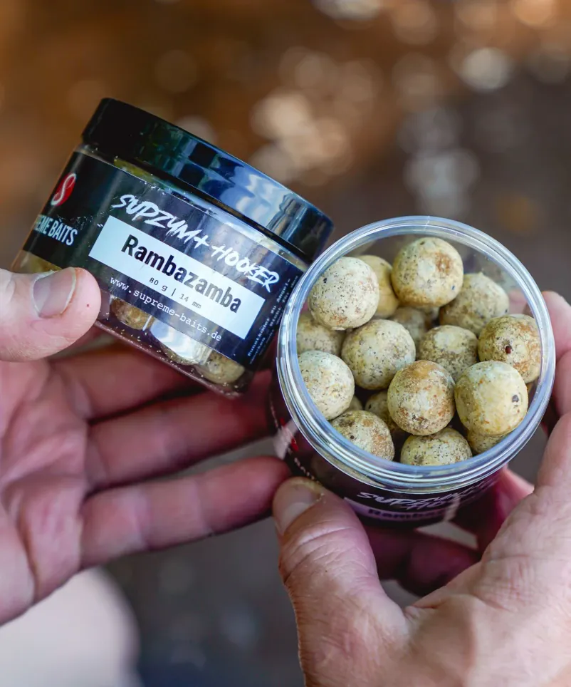 SupZym+ Rambazamba Hooker von Supreme Baits.