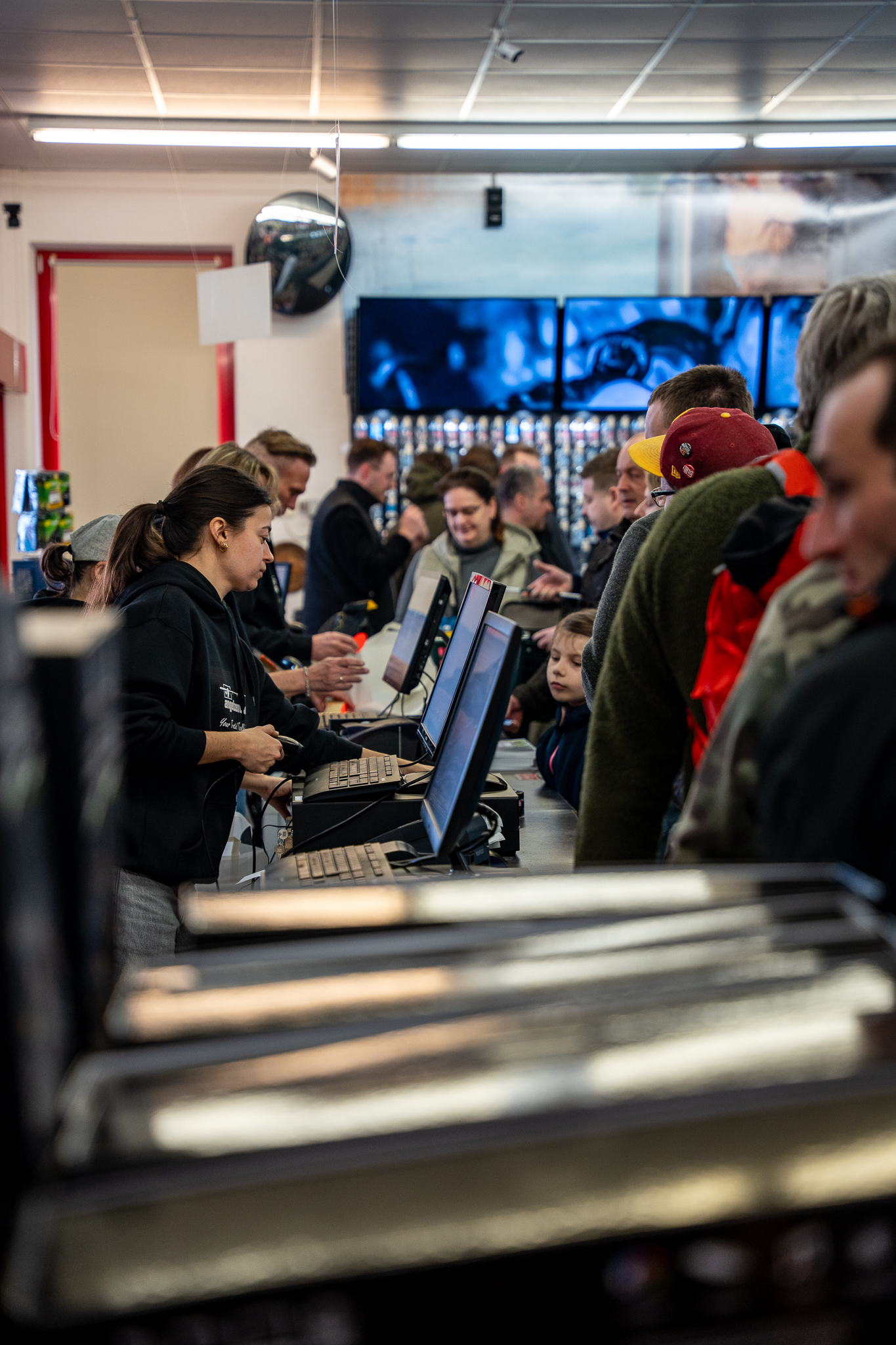 Hausmesse Ladengeschäft Angelzentrale Herrieden. 