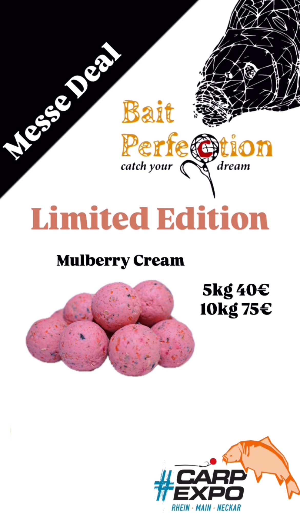 Bait Perfection Messeangebote Carp Expo 2026.