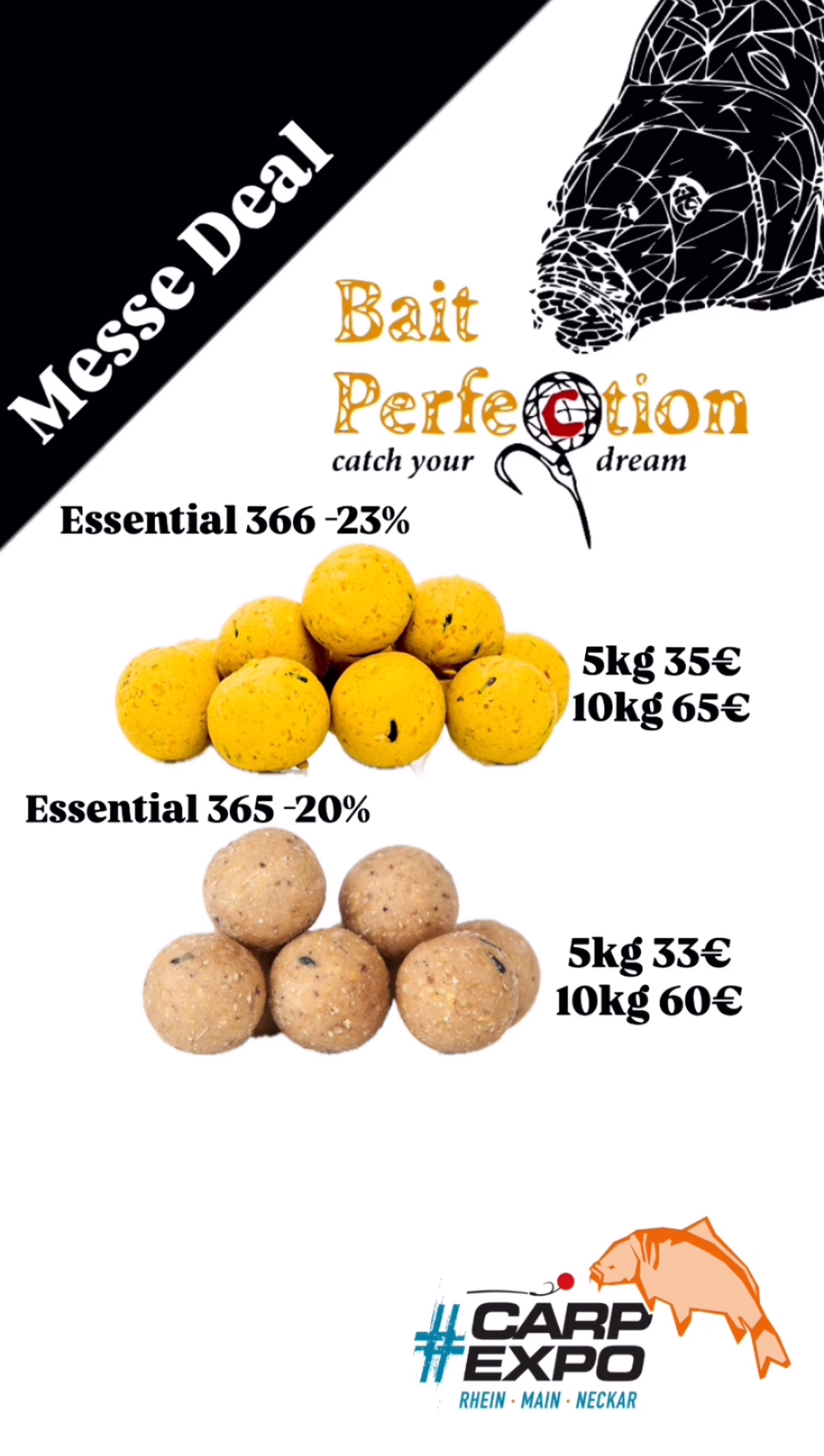 Bait Perfection Messeangebote Carp Expo 2026.