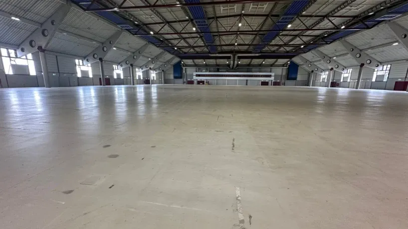 Messe Mannheim Maimarkthalle Carp Expo von innen.