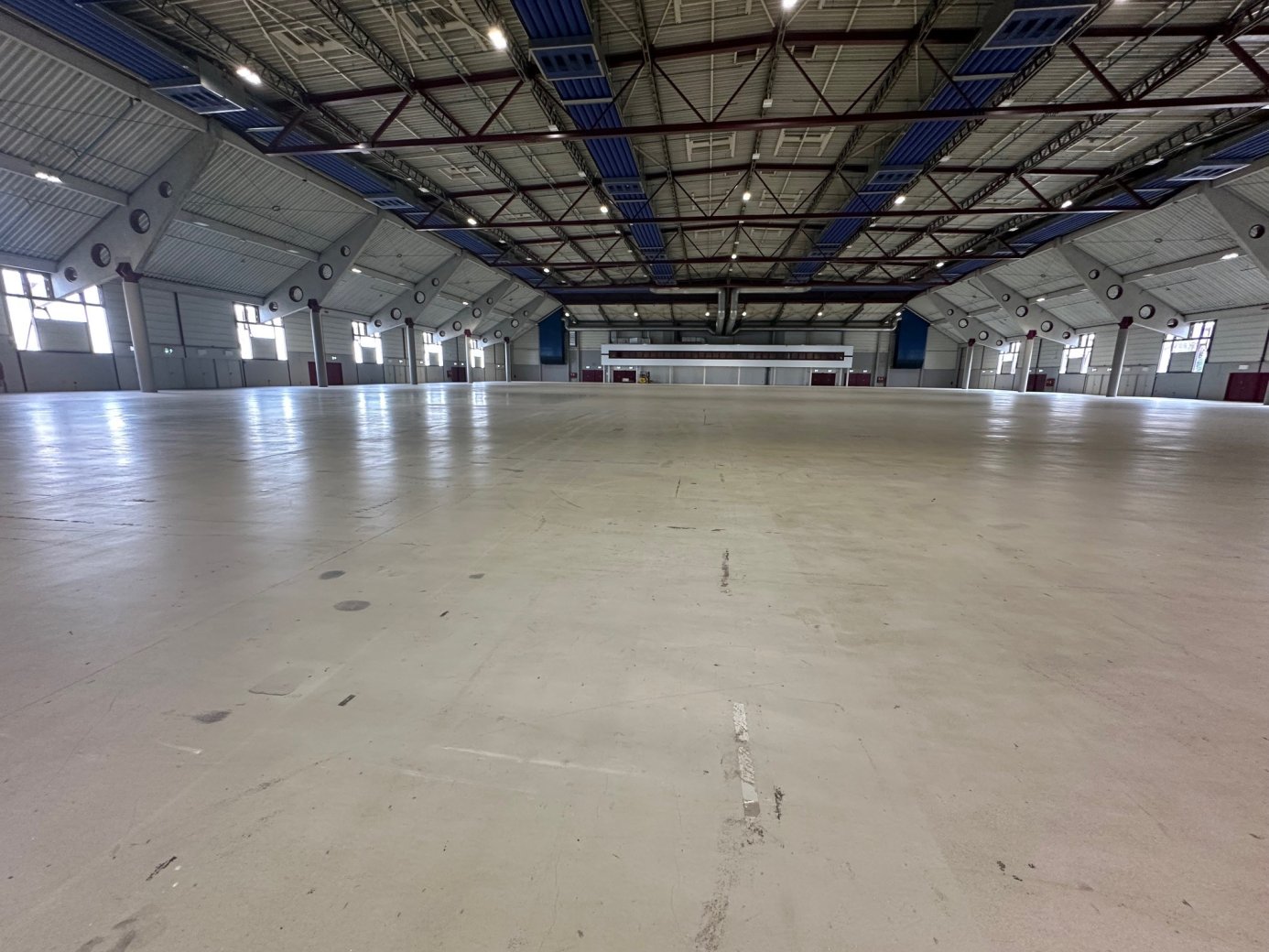 Messe Mannheim Maimarkthalle Carp Expo von innen.