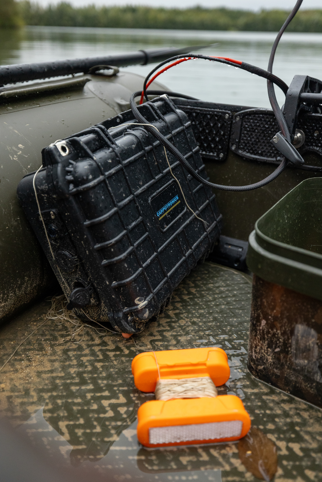 Carpotronics Powerbox im Boot.