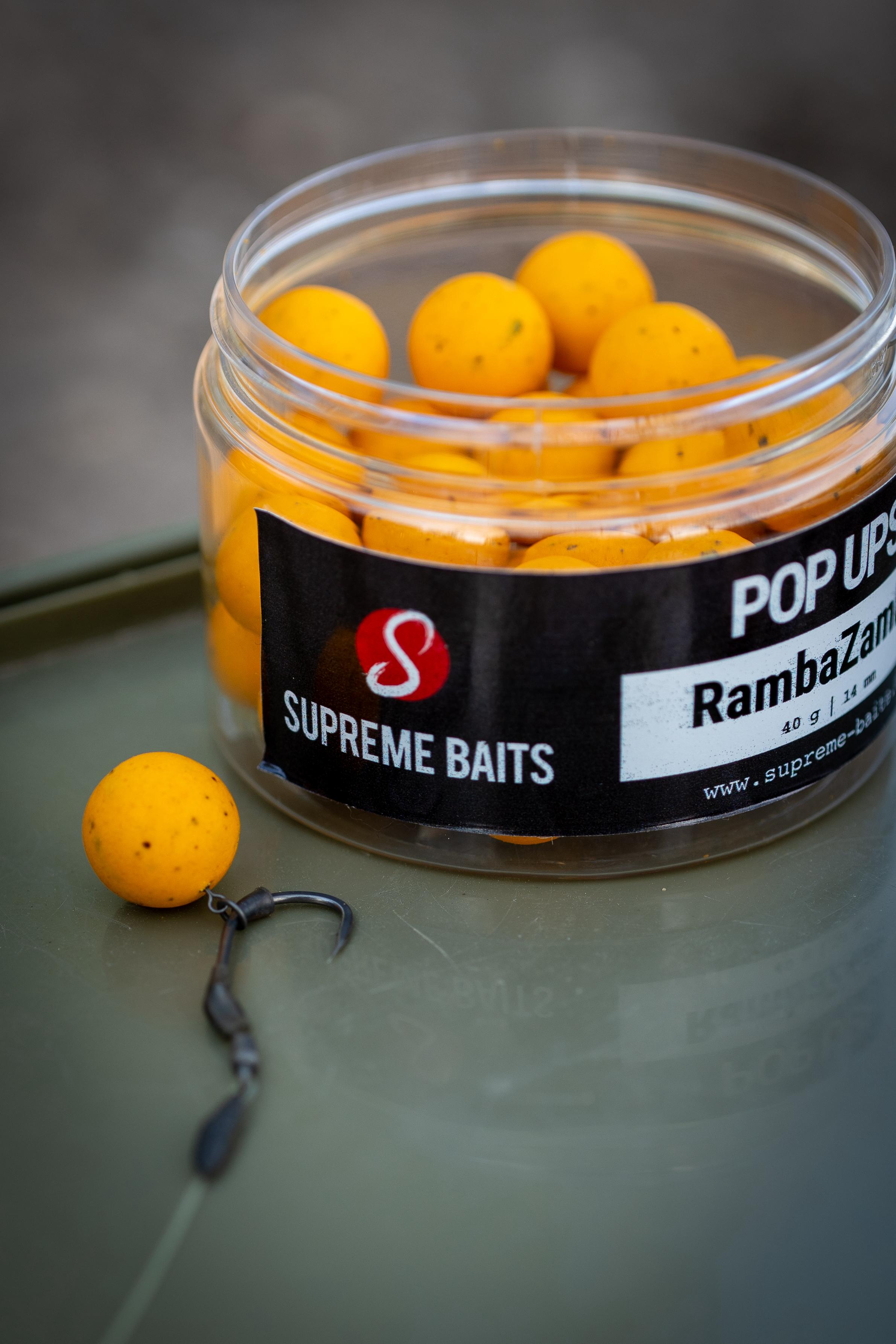 Supreme Baits Rambazamba Pop Up am Spinner Rig.