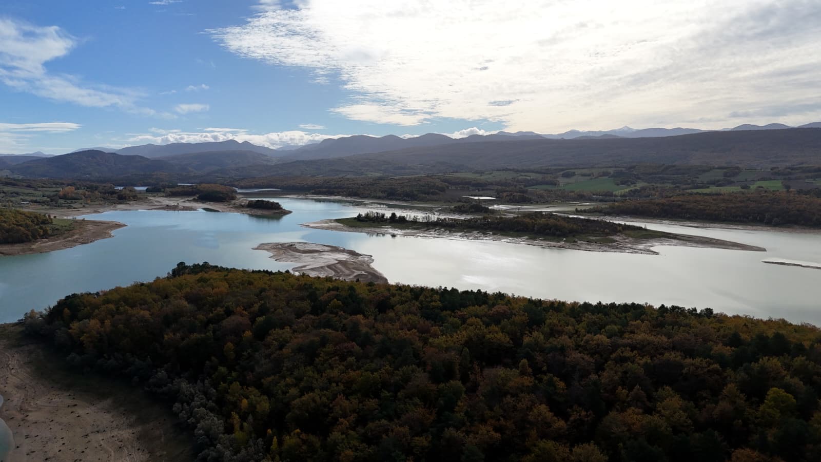 Großer See von oben