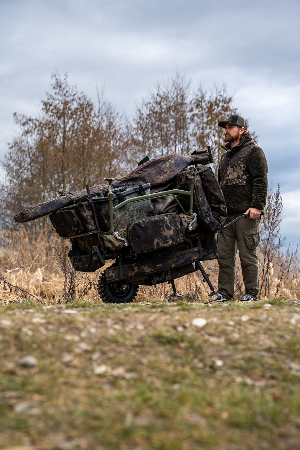 Mark Dörner nutzt den Carp Porter Roamer Power Porter. 