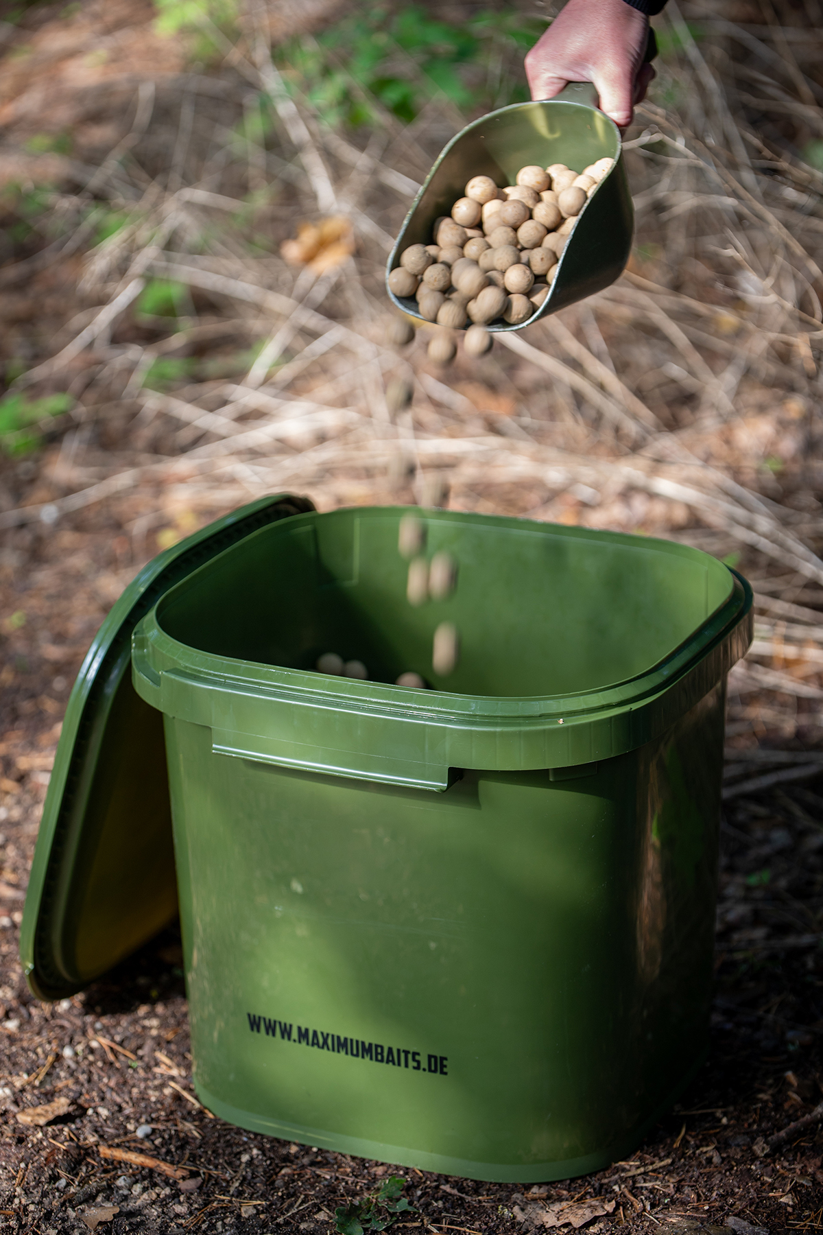 Maximumbaits Boilieeimer.