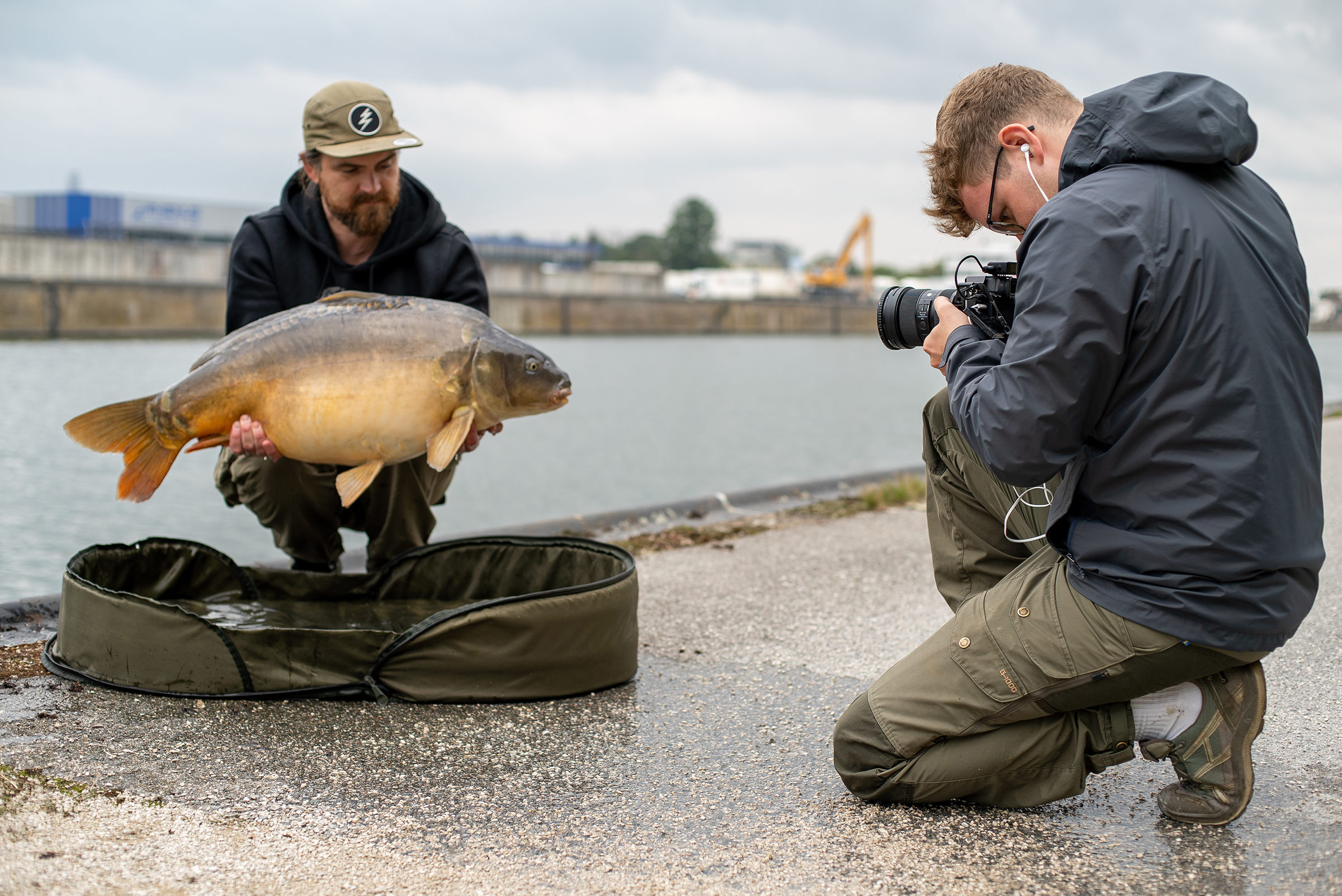 Max Wiegmann und Mark Dörner beim Mörner Chapters Dreh!