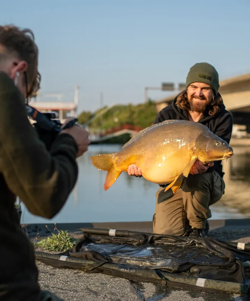 Max Wiegmann und Mark Dörner beim Carpzilla+ Videodreh!