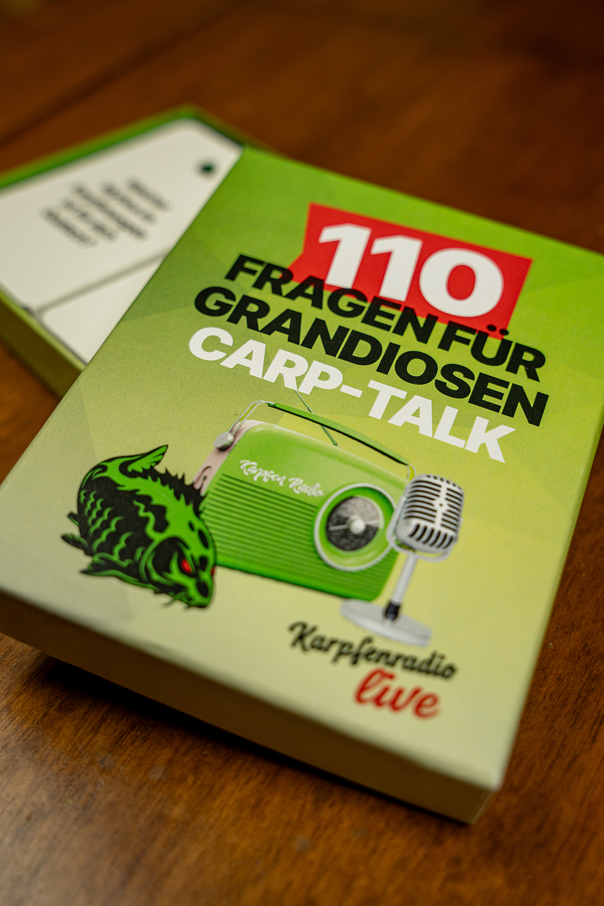 Karpfenradio live Kartenspiel im Carpzilla 10.000€ Gewinnspiel.