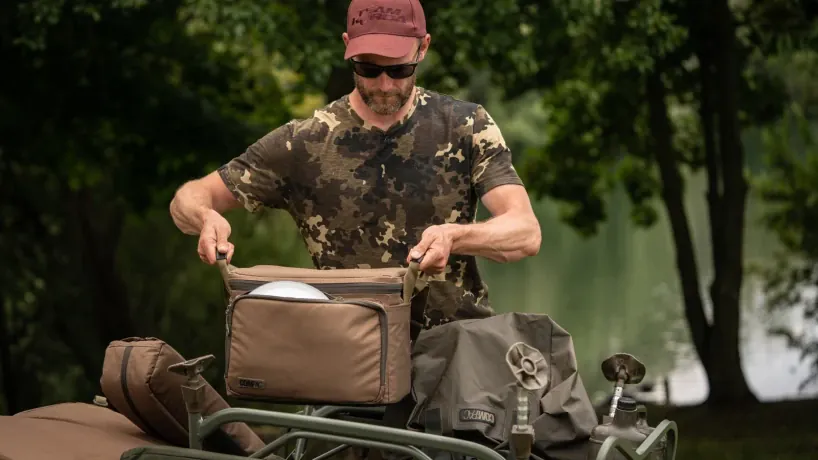 Korda Compac Cool Bag Large bei Darrell Peck im Einsatz. 