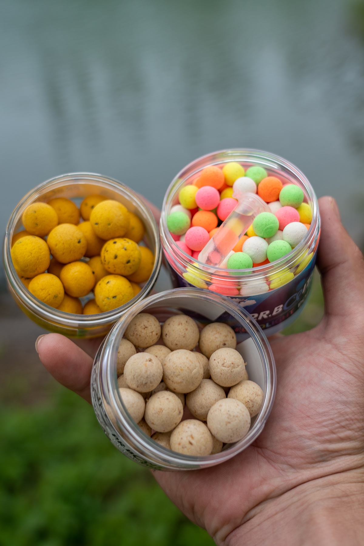 Pop Ups und Hookbaits zum Karpfenangeln.