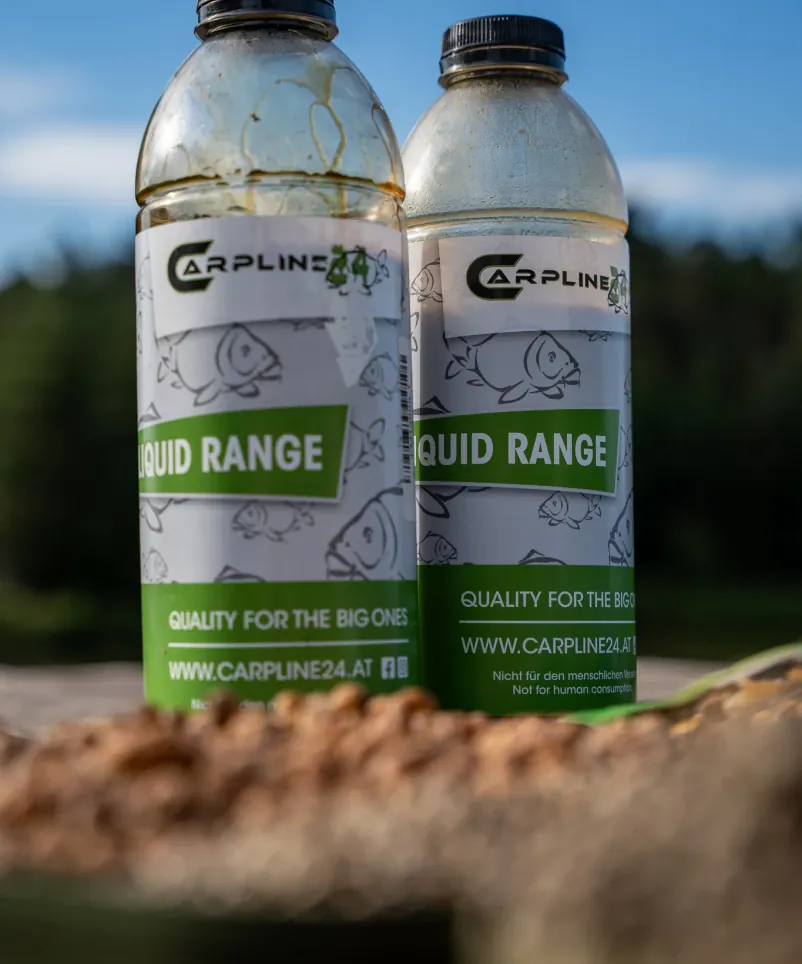 Carpline24 Liquids zum Pimpen von Partikeln.