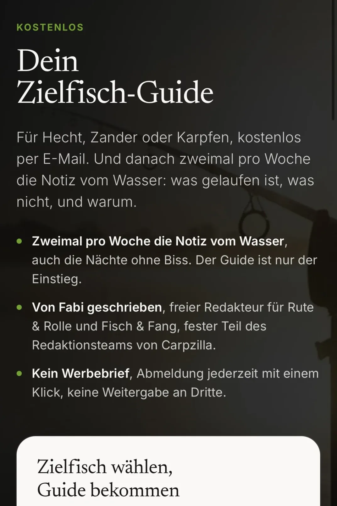 Der Zielfischguide von LiverunTV