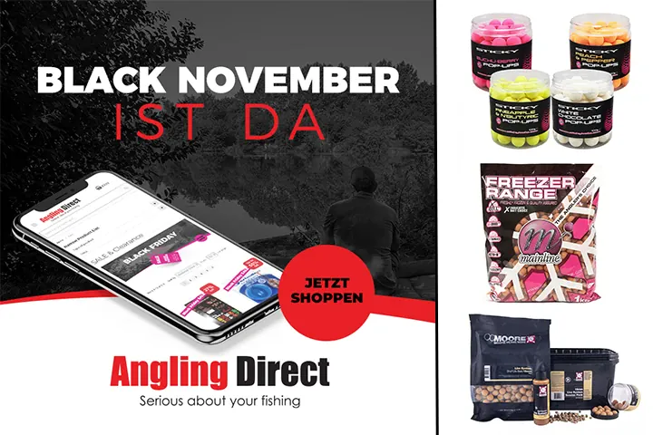Black November - 10% auf alle Köder bei Angling Direct!