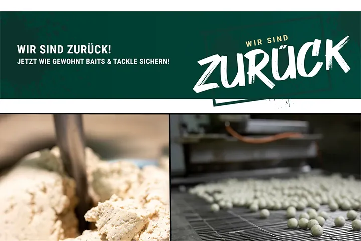 Produktion wieder aufgenommen – Successful Baits ist zurück aus der Sommerpause