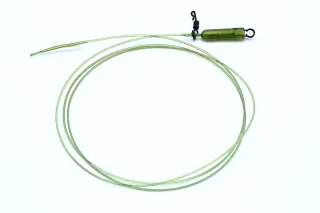 Poseidon Angelsport System Fluorocarbon Core Leader trans/green
