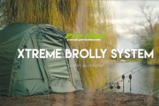 Das ProLine Xtreme Brolly System im Einsatz.