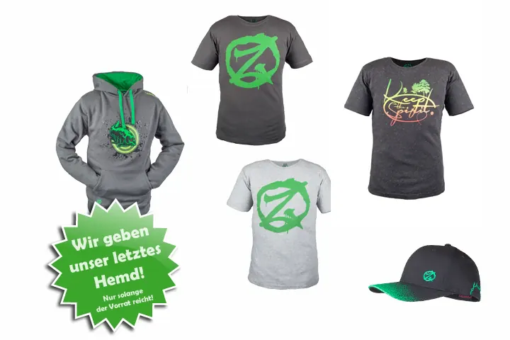 Abverkauf der ZillaWear in Berlin, Ludwigshafen und online!