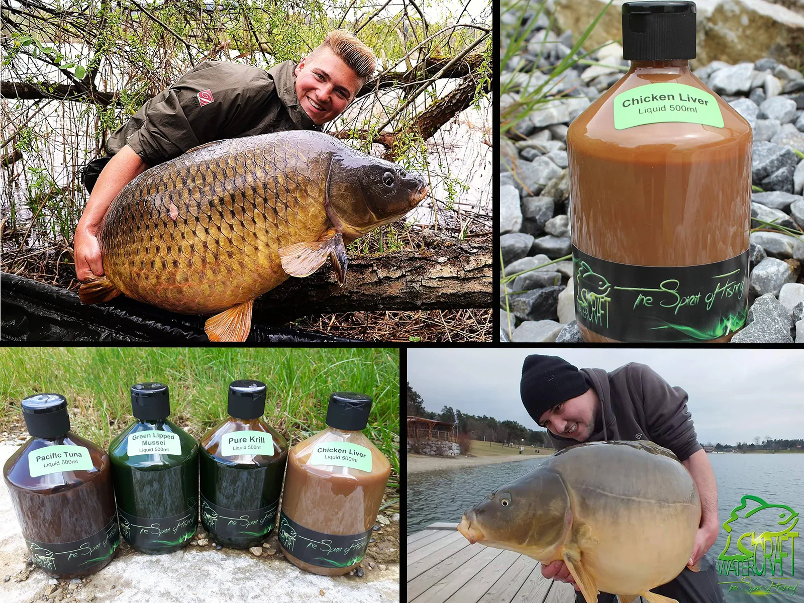 Watercraft Boilies: passende Liquids jetzt erhältlich!