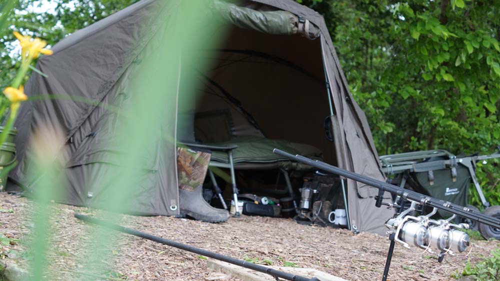 LUCX® SCHIRMZELT WOLF Brolly Angel Zelt Shelter Ca Produktbild-Vorschau 4