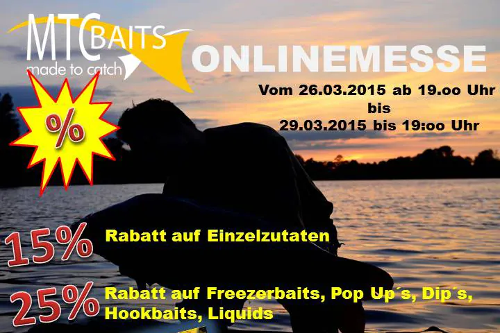 Ab Donnerstag: Große Online-Messe bei MTC Baits!