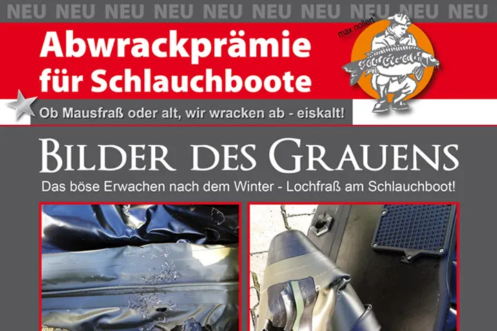 Imperial Fishing: Abwrackprämie für Schlauchboote