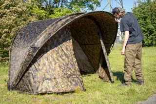 Im Video-Review: das Fox R-Series 1 MAN XL Bivvy