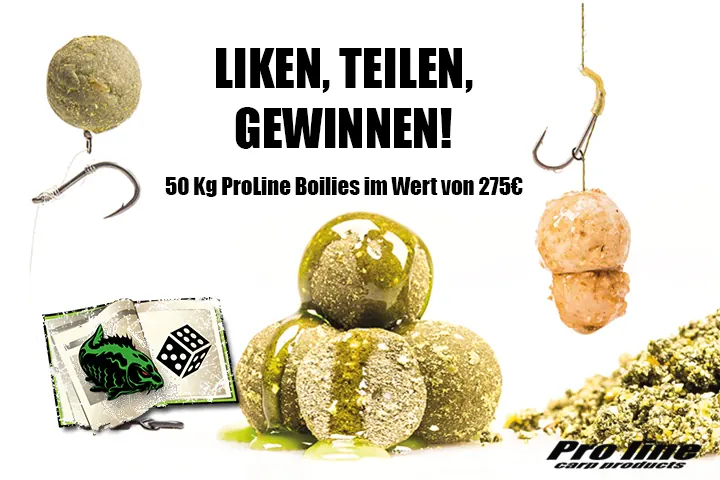 ProLine verlost 50 Kilo Boilies zum Saisonstart!