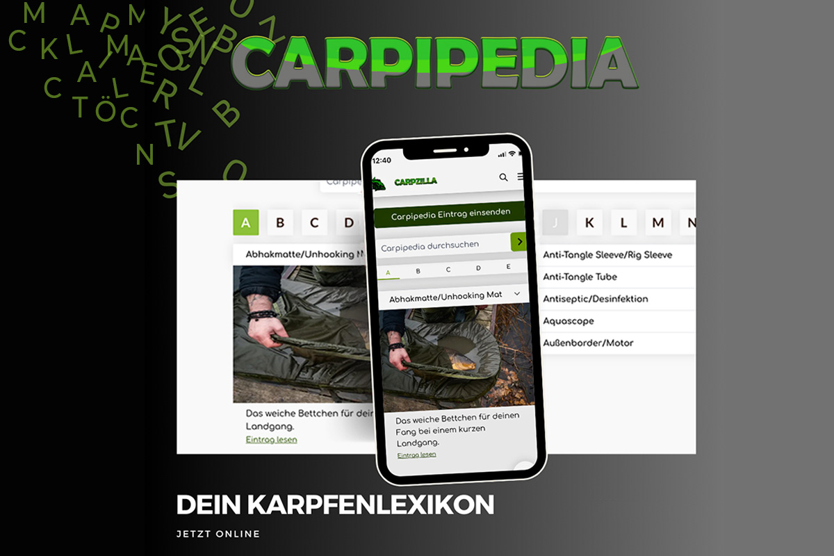 CARPIPEDIA Dein Karpfenlexikon von Carpzilla! CARPZILLA Dein