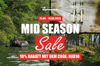 Nur bis Mittwoch: 10% Rabatt bei der Angelzentrale auf fast alles!